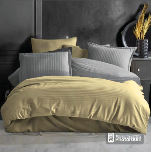 روتختی دونفره هتلی دورو طوسی نخودی