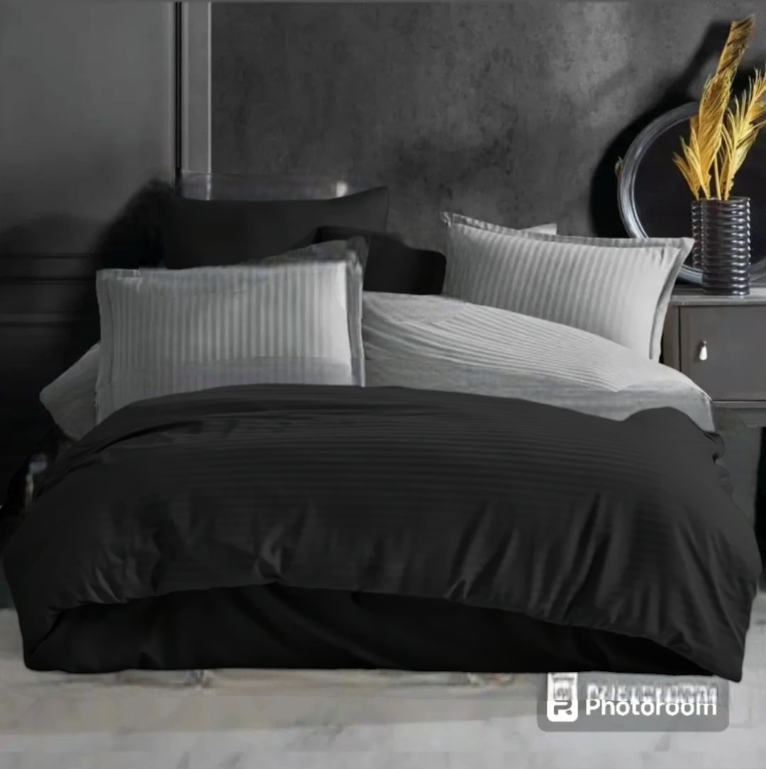 روتختی دونفره هتلی دورو طوسی مشکی